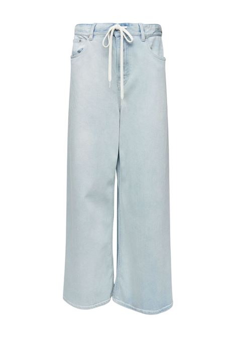 jeans wide leg donna blu MM6 MAISON MARGIELA | S52LA0262-M30056961